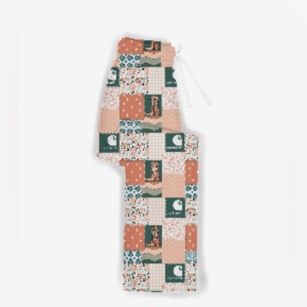 Adult Carhartt Bamboo Patchwork Pajamas - Multicolor